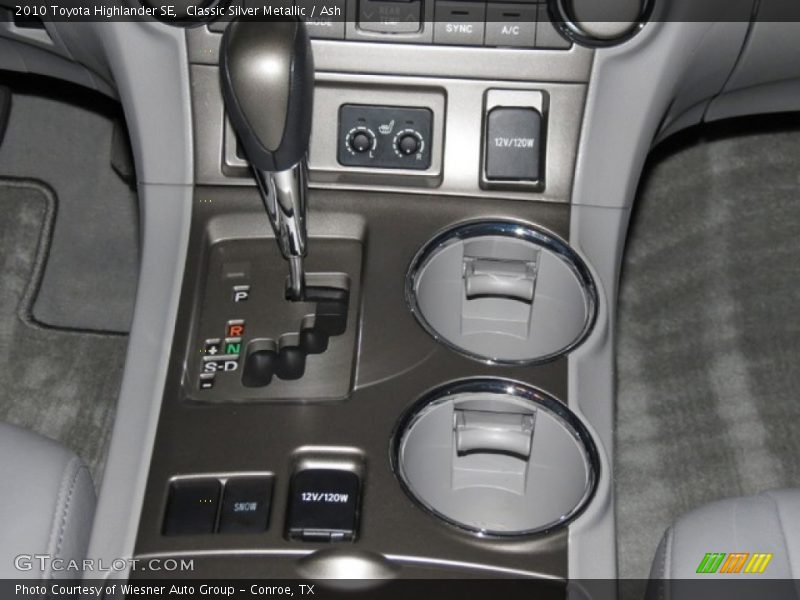 Classic Silver Metallic / Ash 2010 Toyota Highlander SE
