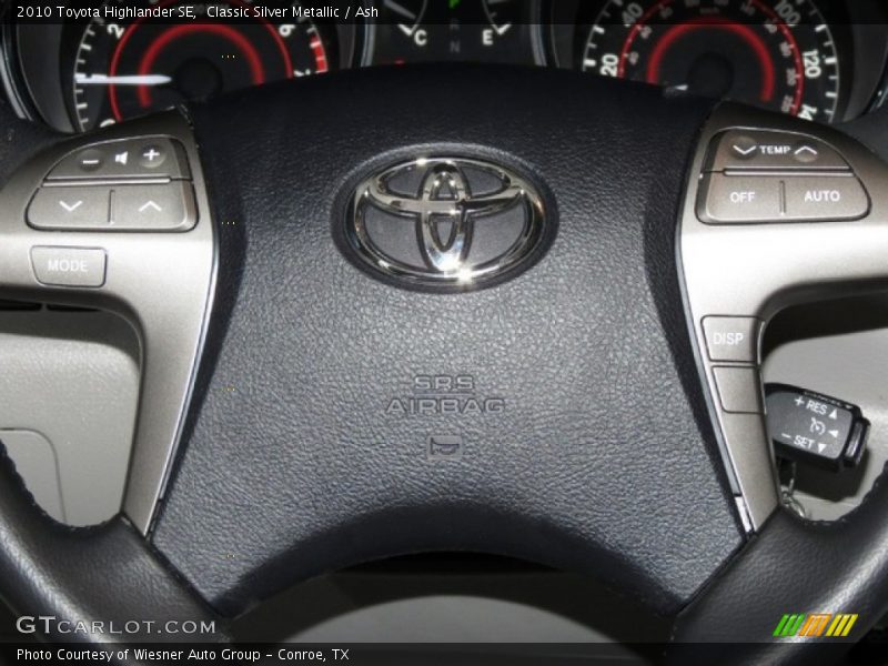 Classic Silver Metallic / Ash 2010 Toyota Highlander SE
