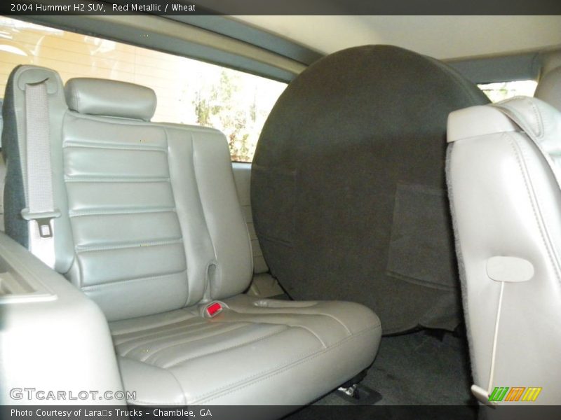 Red Metallic / Wheat 2004 Hummer H2 SUV