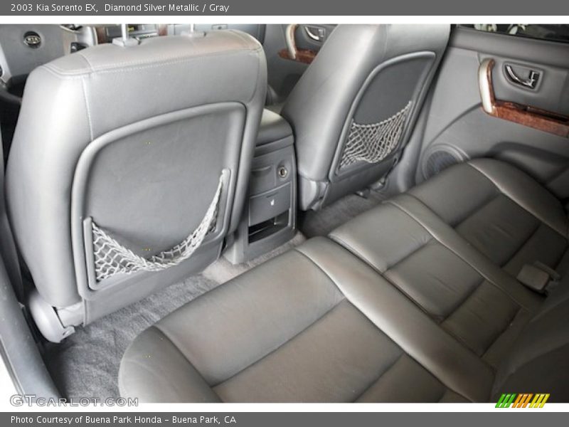 Diamond Silver Metallic / Gray 2003 Kia Sorento EX