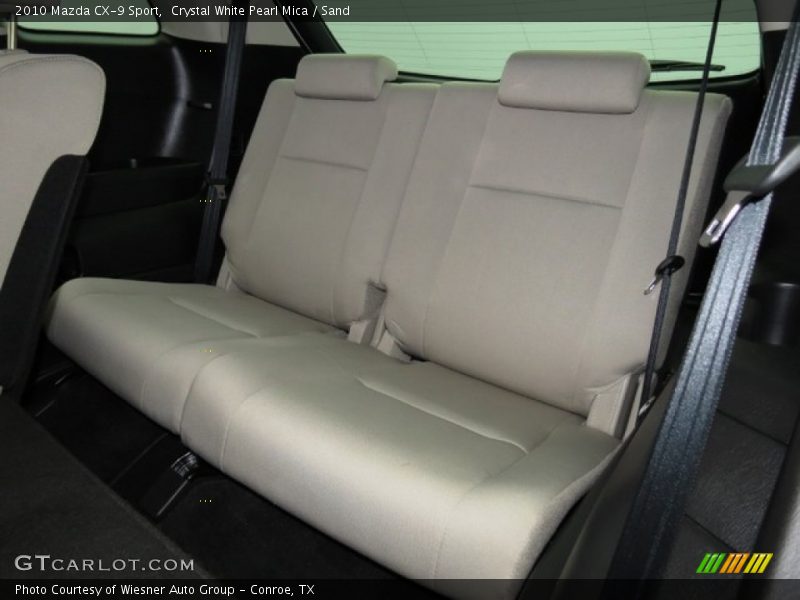 Crystal White Pearl Mica / Sand 2010 Mazda CX-9 Sport