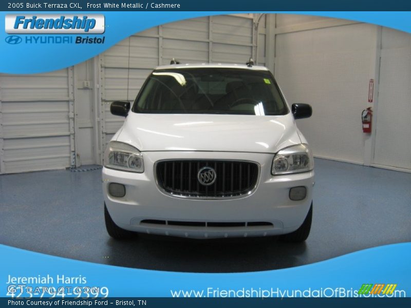Frost White Metallic / Cashmere 2005 Buick Terraza CXL