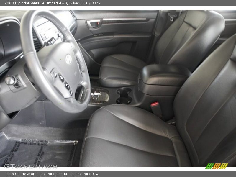 Silver Blue / Black 2008 Hyundai Santa Fe Limited 4WD