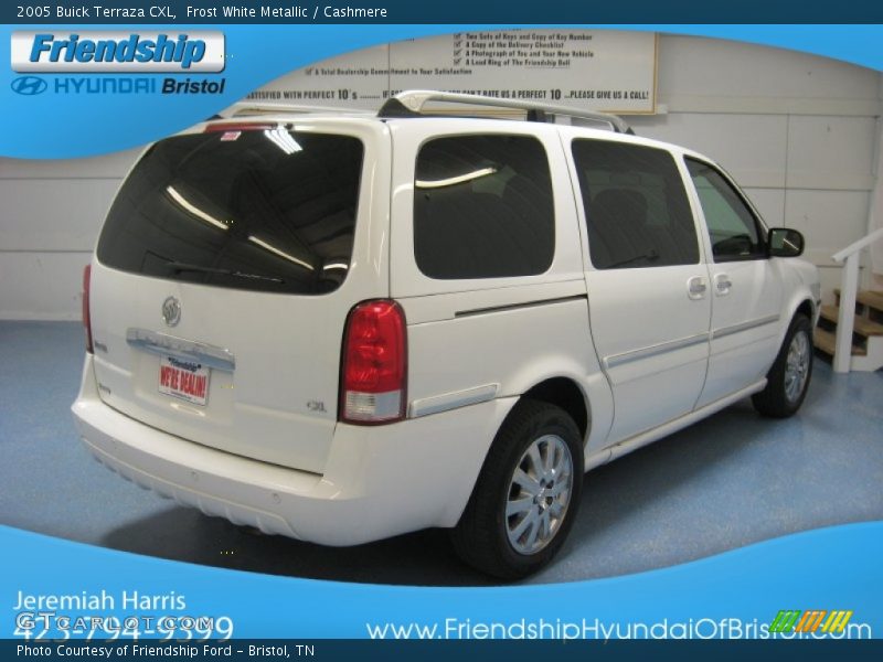 Frost White Metallic / Cashmere 2005 Buick Terraza CXL