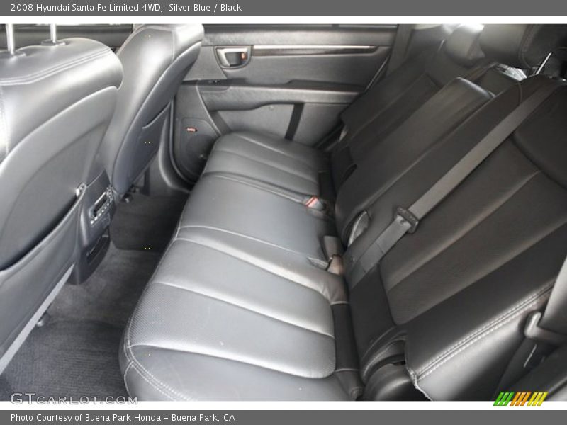 Silver Blue / Black 2008 Hyundai Santa Fe Limited 4WD