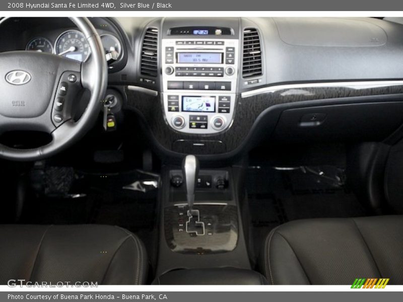 Silver Blue / Black 2008 Hyundai Santa Fe Limited 4WD