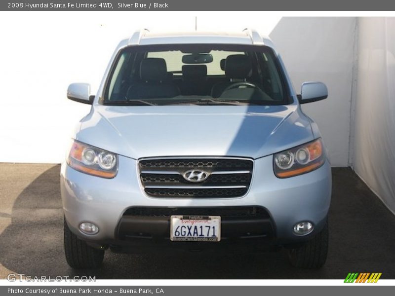 Silver Blue / Black 2008 Hyundai Santa Fe Limited 4WD