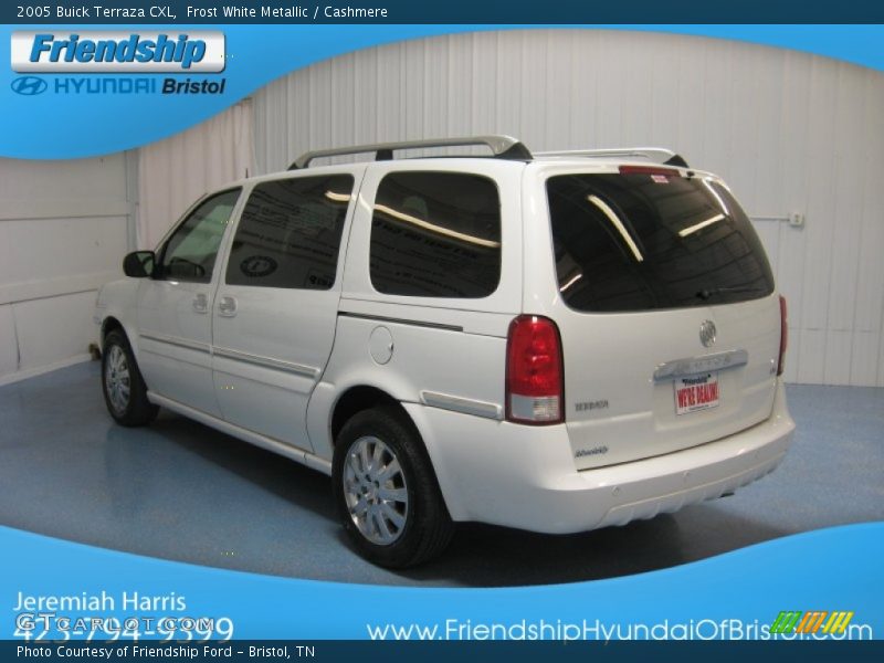 Frost White Metallic / Cashmere 2005 Buick Terraza CXL