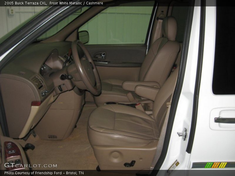 Frost White Metallic / Cashmere 2005 Buick Terraza CXL