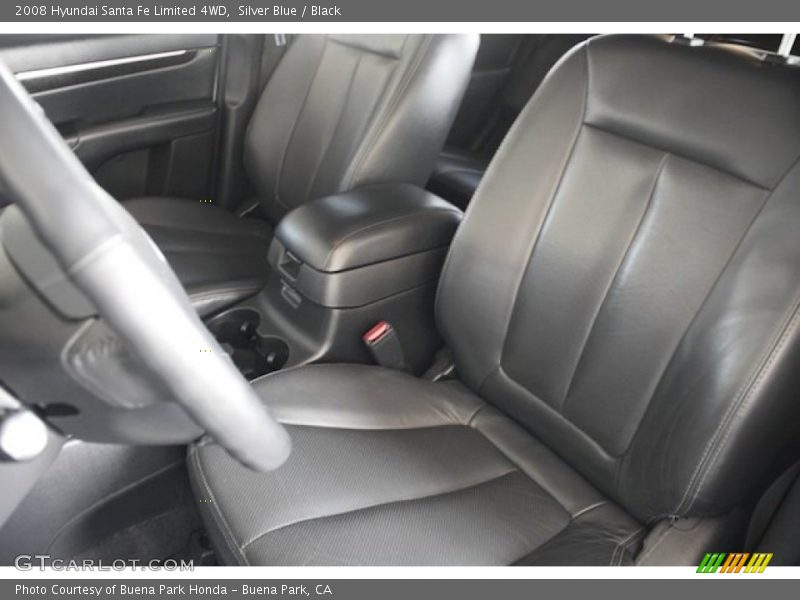 Silver Blue / Black 2008 Hyundai Santa Fe Limited 4WD