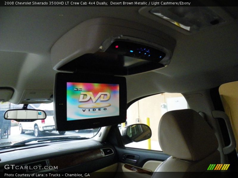 Desert Brown Metallic / Light Cashmere/Ebony 2008 Chevrolet Silverado 3500HD LT Crew Cab 4x4 Dually