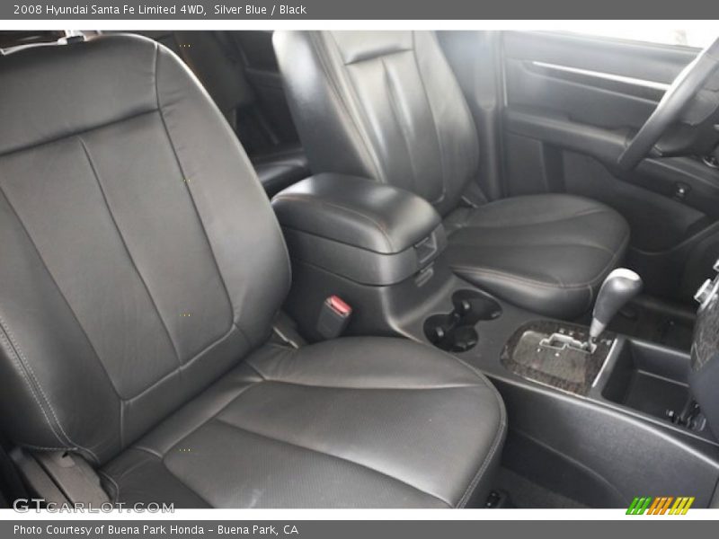 Silver Blue / Black 2008 Hyundai Santa Fe Limited 4WD