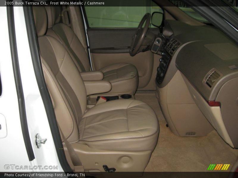 Frost White Metallic / Cashmere 2005 Buick Terraza CXL