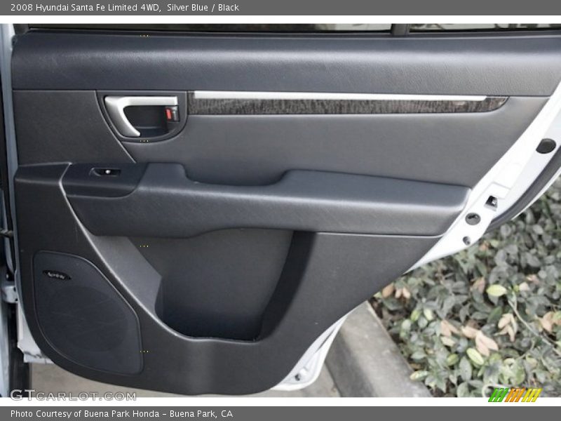 Silver Blue / Black 2008 Hyundai Santa Fe Limited 4WD