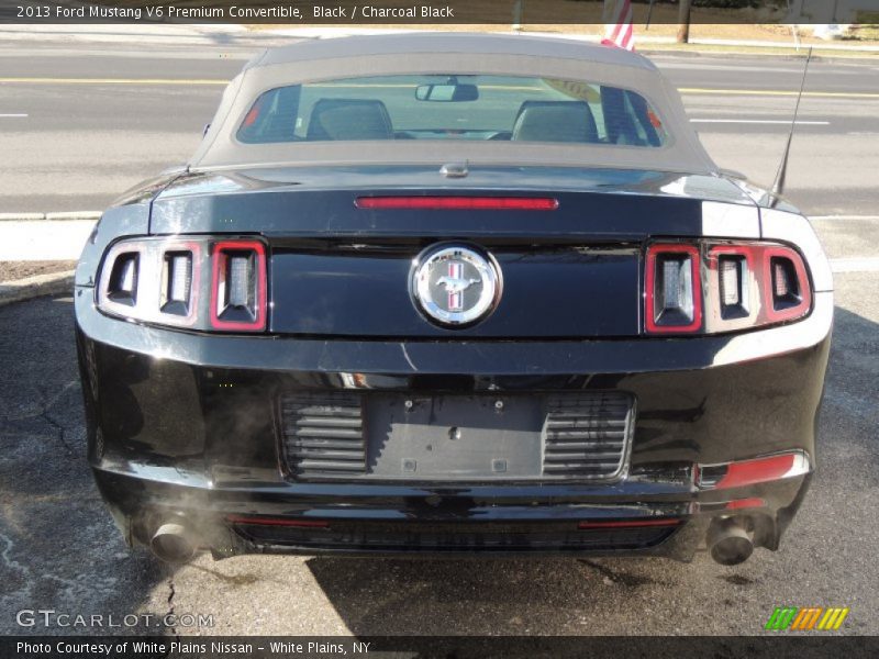 Black / Charcoal Black 2013 Ford Mustang V6 Premium Convertible