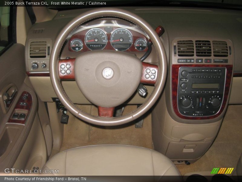 Frost White Metallic / Cashmere 2005 Buick Terraza CXL