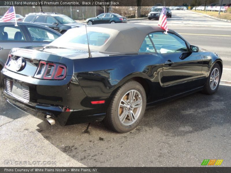 Black / Charcoal Black 2013 Ford Mustang V6 Premium Convertible