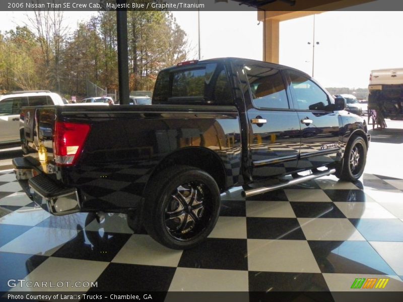 Majestic Blue / Graphite/Titanium 2006 Nissan Titan SE Crew Cab
