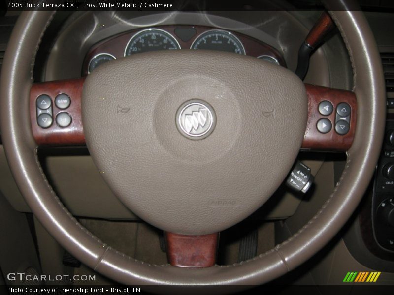 Frost White Metallic / Cashmere 2005 Buick Terraza CXL
