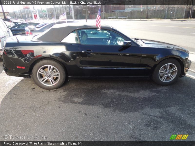 Black / Charcoal Black 2013 Ford Mustang V6 Premium Convertible