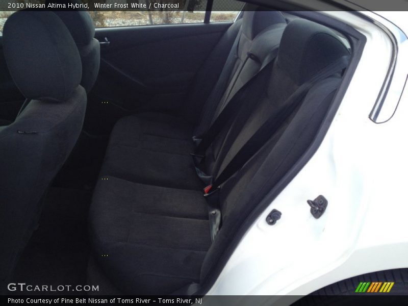 Winter Frost White / Charcoal 2010 Nissan Altima Hybrid