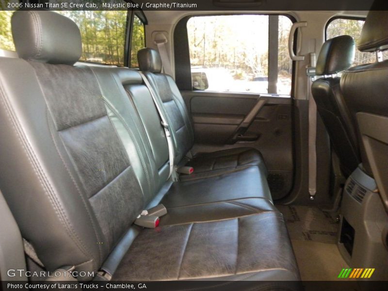 Majestic Blue / Graphite/Titanium 2006 Nissan Titan SE Crew Cab