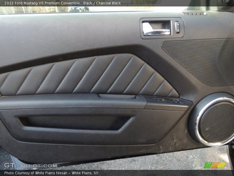 Black / Charcoal Black 2013 Ford Mustang V6 Premium Convertible