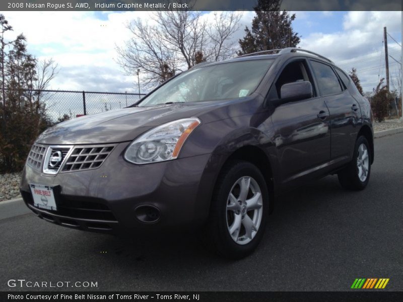 Iridium Graphite Metallic / Black 2008 Nissan Rogue SL AWD