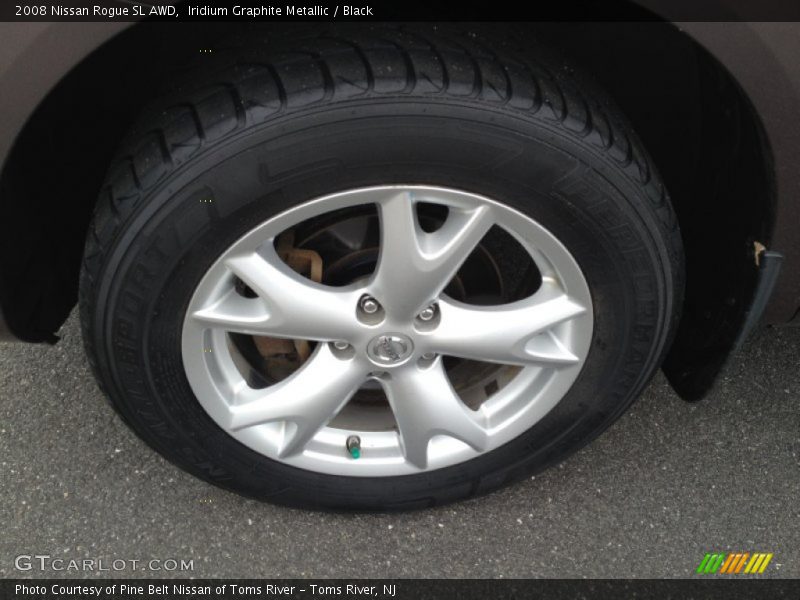 Iridium Graphite Metallic / Black 2008 Nissan Rogue SL AWD