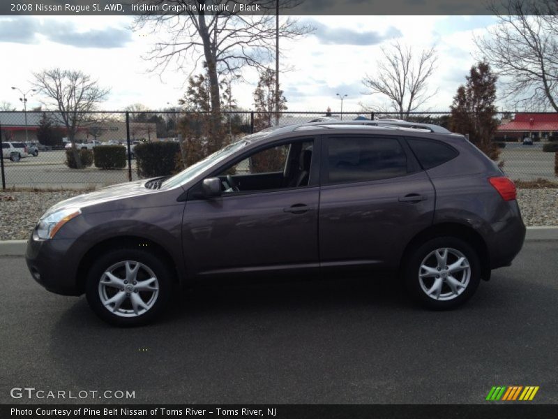 Iridium Graphite Metallic / Black 2008 Nissan Rogue SL AWD