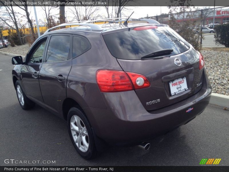 Iridium Graphite Metallic / Black 2008 Nissan Rogue SL AWD