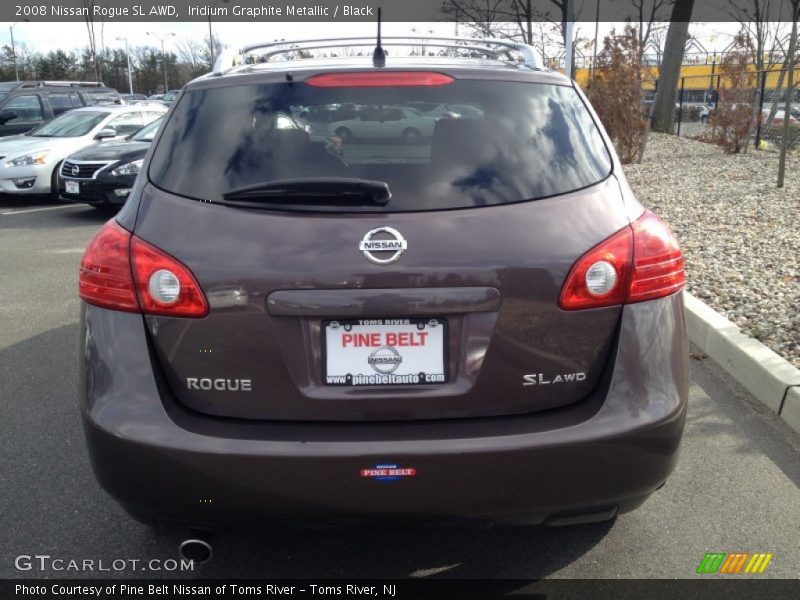Iridium Graphite Metallic / Black 2008 Nissan Rogue SL AWD