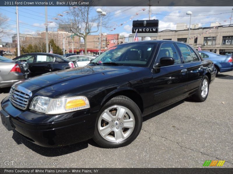 Black / Light Camel 2011 Ford Crown Victoria LX