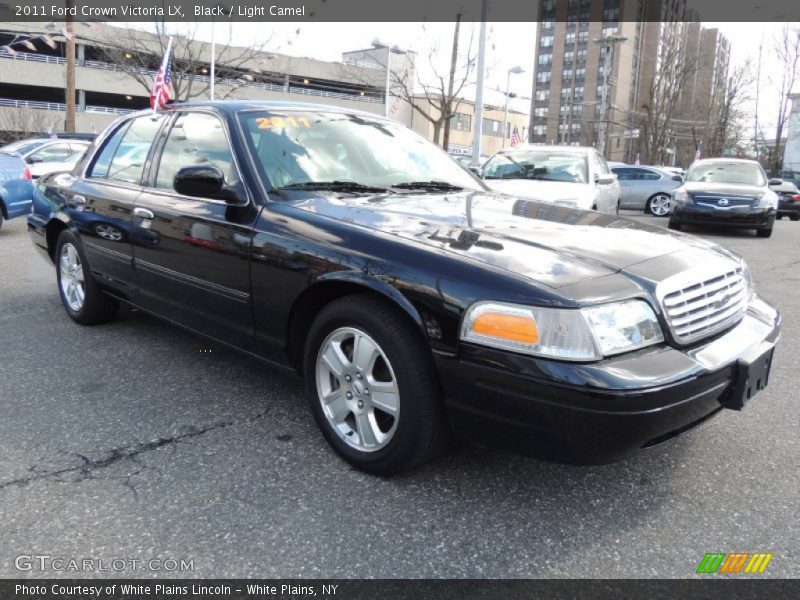 Black / Light Camel 2011 Ford Crown Victoria LX