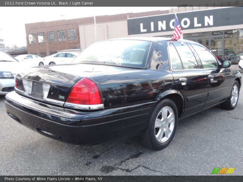 Black / Light Camel 2011 Ford Crown Victoria LX