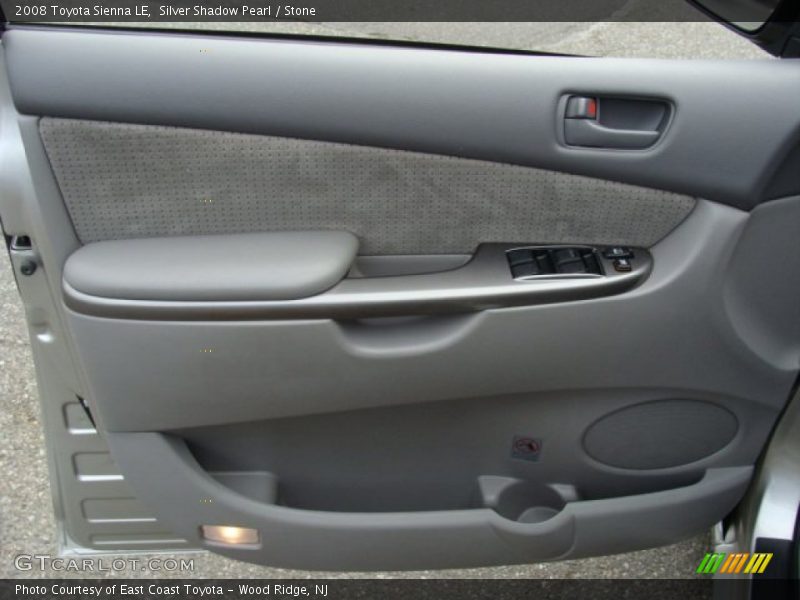 Silver Shadow Pearl / Stone 2008 Toyota Sienna LE