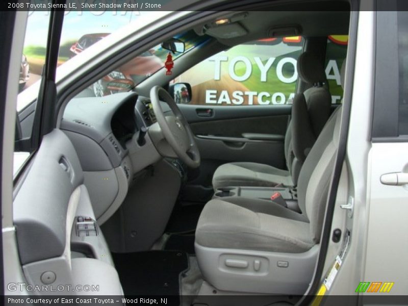 Silver Shadow Pearl / Stone 2008 Toyota Sienna LE