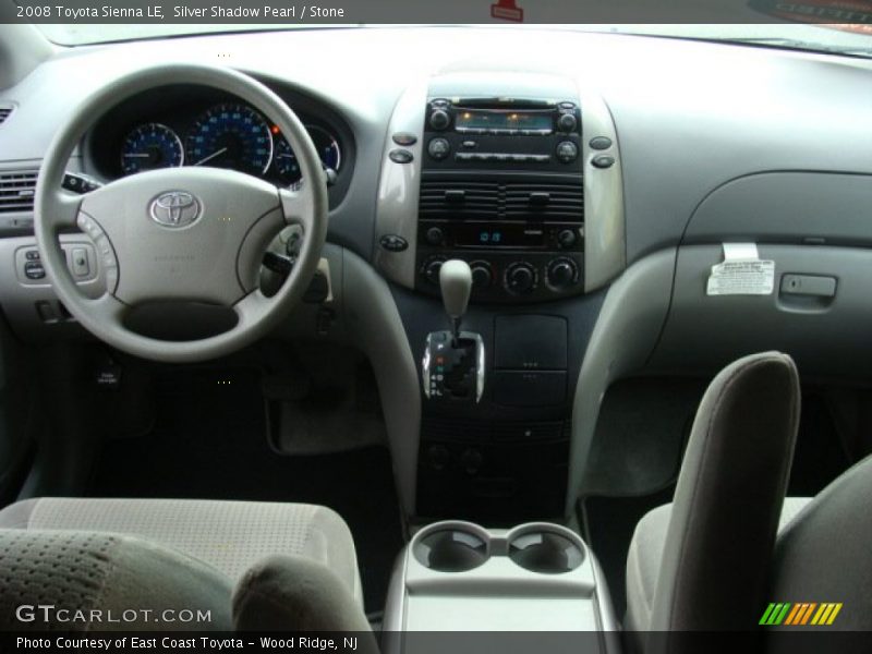 Silver Shadow Pearl / Stone 2008 Toyota Sienna LE