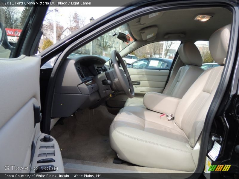 Black / Light Camel 2011 Ford Crown Victoria LX