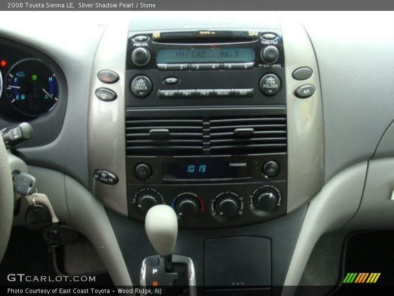 Silver Shadow Pearl / Stone 2008 Toyota Sienna LE