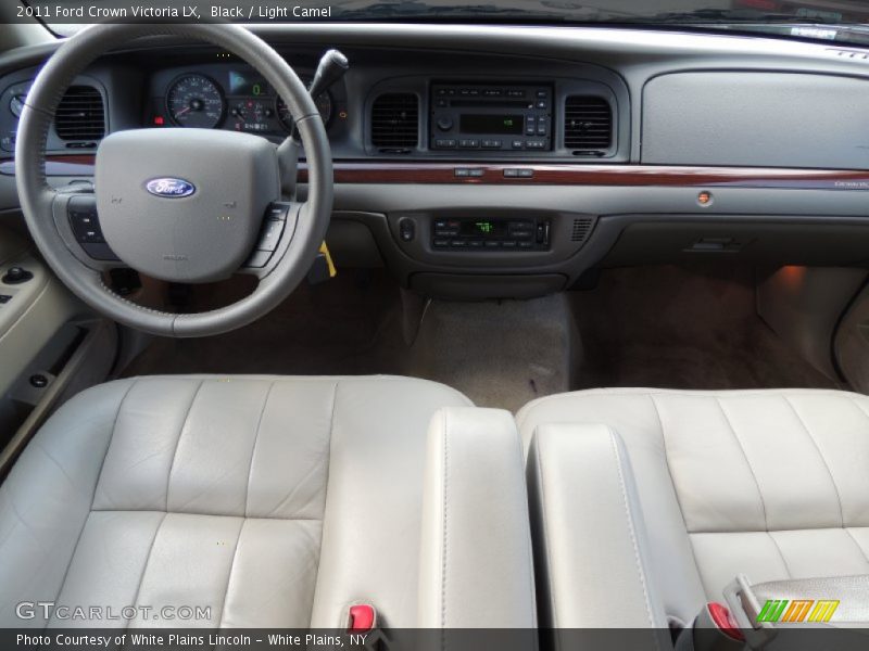 Black / Light Camel 2011 Ford Crown Victoria LX