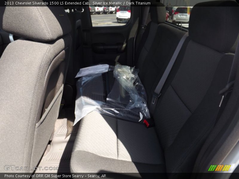 Silver Ice Metallic / Dark Titanium 2013 Chevrolet Silverado 1500 LS Extended Cab