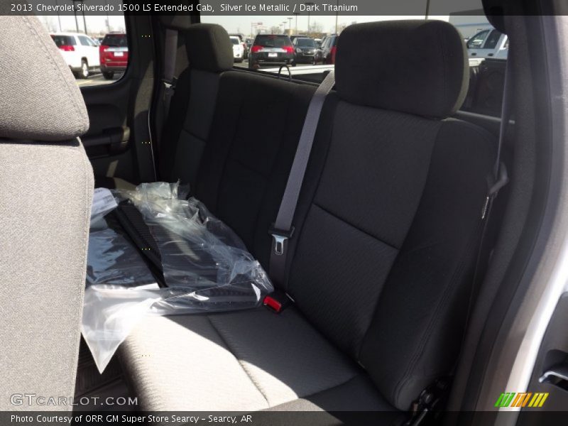 Silver Ice Metallic / Dark Titanium 2013 Chevrolet Silverado 1500 LS Extended Cab