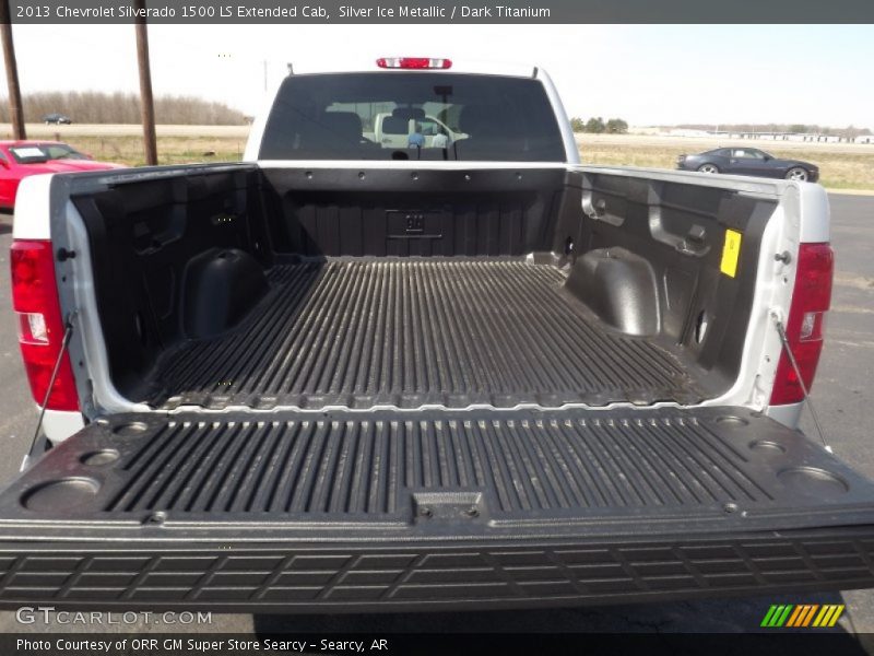 Silver Ice Metallic / Dark Titanium 2013 Chevrolet Silverado 1500 LS Extended Cab