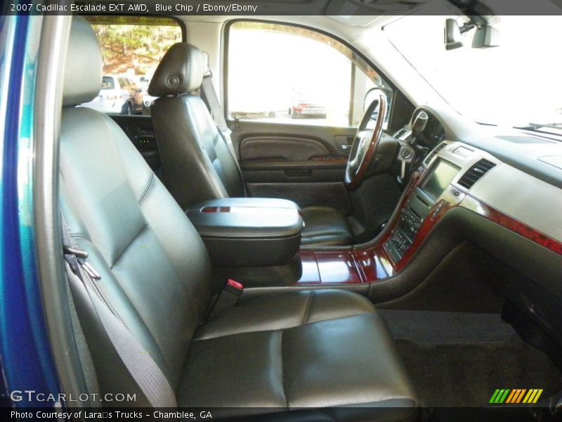 Blue Chip / Ebony/Ebony 2007 Cadillac Escalade EXT AWD