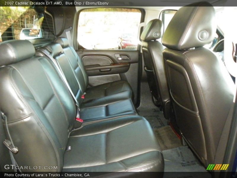 Blue Chip / Ebony/Ebony 2007 Cadillac Escalade EXT AWD