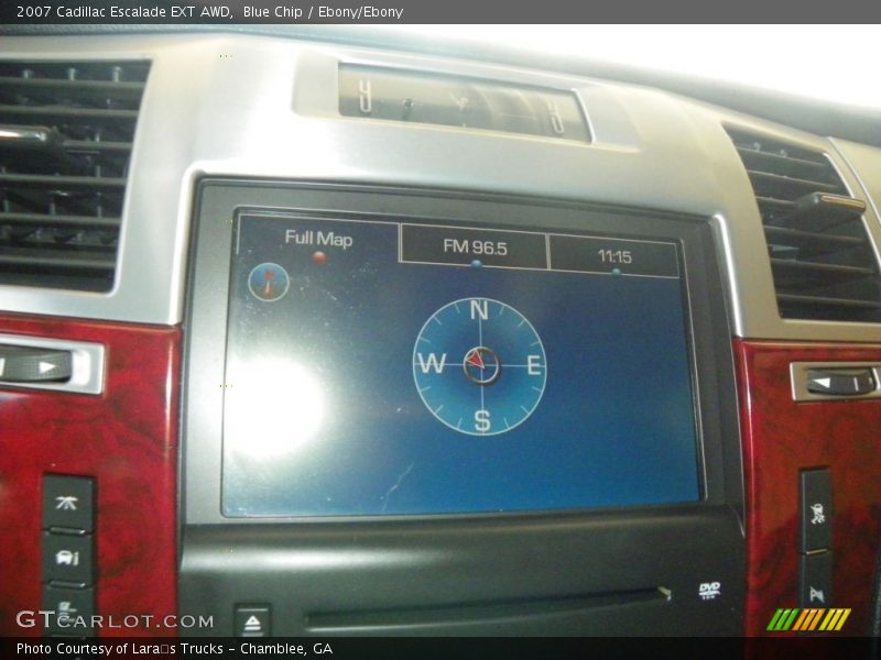 Blue Chip / Ebony/Ebony 2007 Cadillac Escalade EXT AWD