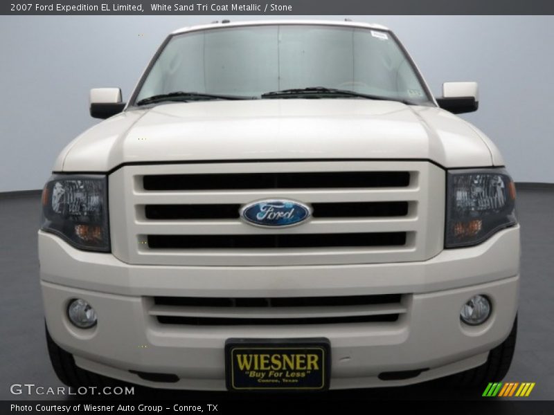 White Sand Tri Coat Metallic / Stone 2007 Ford Expedition EL Limited