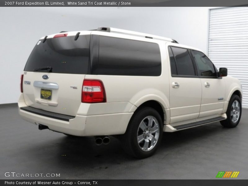 White Sand Tri Coat Metallic / Stone 2007 Ford Expedition EL Limited