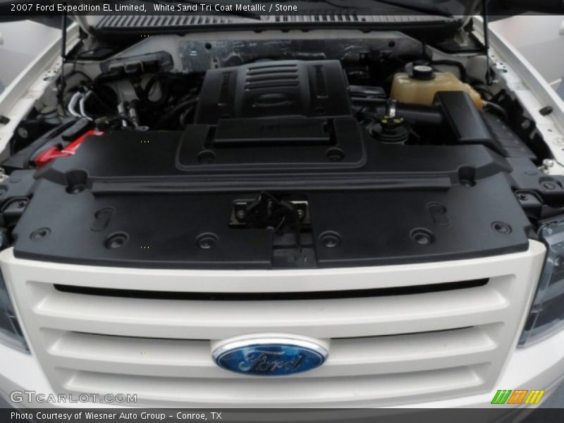 White Sand Tri Coat Metallic / Stone 2007 Ford Expedition EL Limited